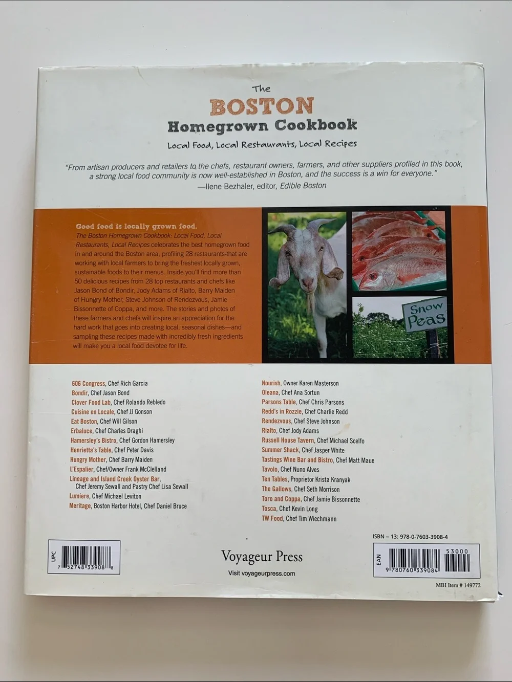 The Boston Homegrown Cookbook: Local Food, Local Restaurants